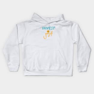 Invest in yourself Kids Hoodie